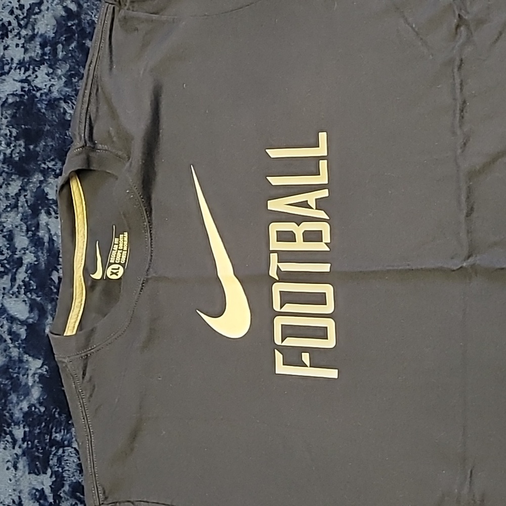 Nike football men's xl, Blue w/ white swoosh